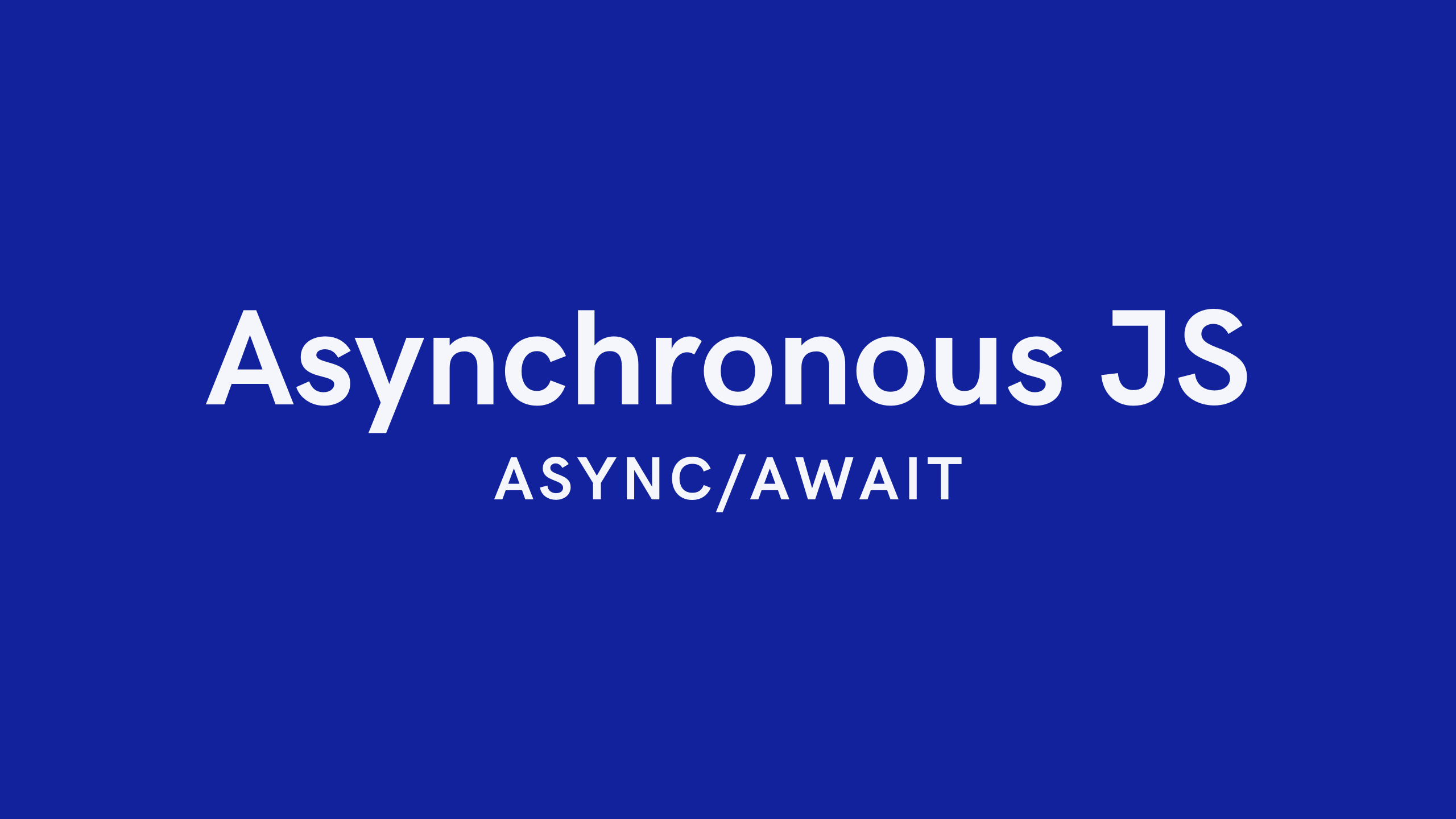 비동기 Async/Await , 병렬적으로 promises 실행하기